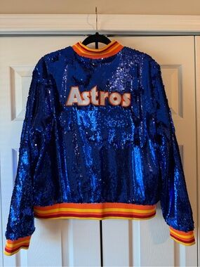 Astros Sequin Jacket